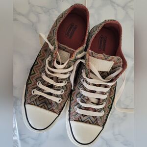 CONVERSE All Star MISSONI Low Top Zig Zag Multi Colored Size M 5.5 - W 7.5